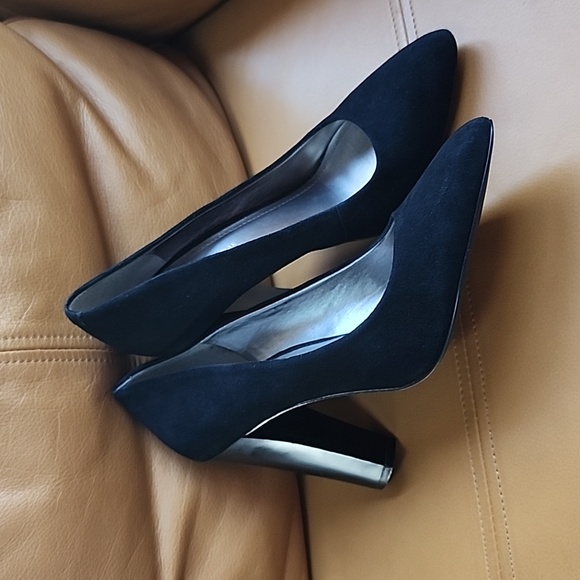 suede high heel shoes - Picture 8 of 12